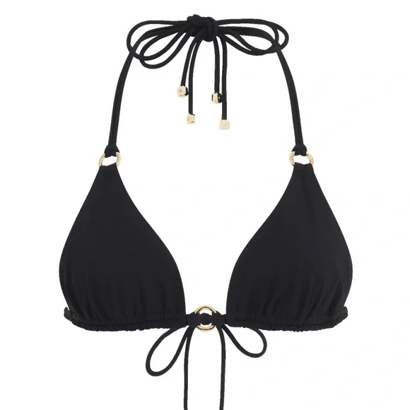 Agent Provocateur Black Minimalist Triangle Bikini BRAND NEW - Picture 7 of 8